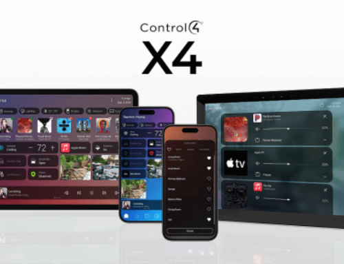 New: Control4 X4 Operating System