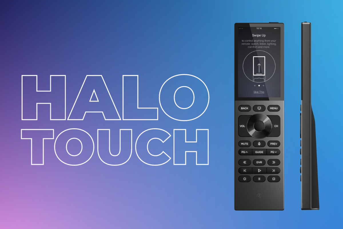 Telecomando Control4 Halo Non Touch (Nero) – Usato, Funzionante Con Wi-Fi