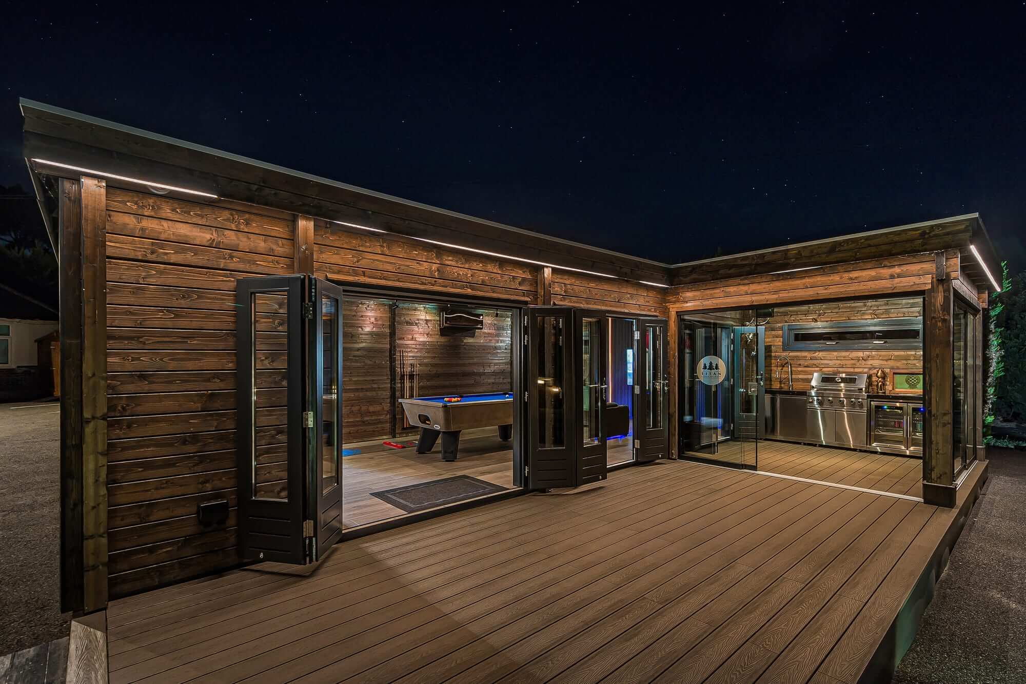 Titan Exterior At Night (1)