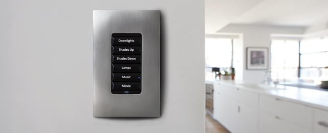 key pad for smart lighting system